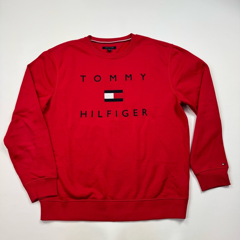 Men’s Tommy Hilfiger Pullover Crewneck Sweatshirt Size 2XL